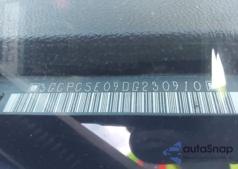 2013 Chevrolet Silverado Lt из США, поврежденный, VIN 3GCPCSE09DG230910